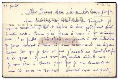 BOULOGNE-sur-MER — Konvent St-Augustin — Ansicht des Gartens — Rückseite