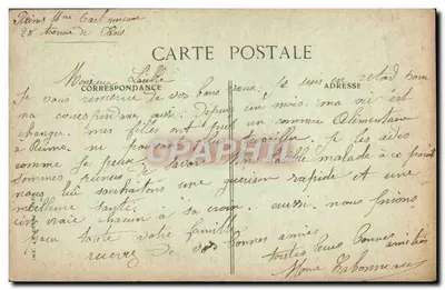 Rilly-la-Montagne — La Mairie — Edit. P. Lestre, Rilly — Achterkant