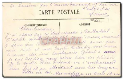 Zamek w Beringhem-Parc — widok z jeziorem — wydawca Bercy, nr 117 — Rewers