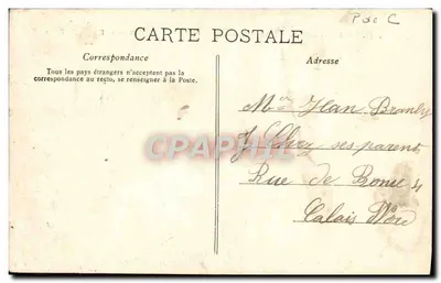 Calais — Z przylądku zachodniego do Kasyna — Boudot EBT Rainy — Rewers