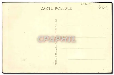 Widok na Calais — wydawca Harmignies, nr 10 — Rewers