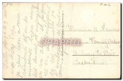 Le Touquet-Paris-Plage — łódź rybacka — Wydawca: P. de C. n° 212 — Rewers