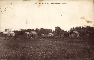 Mitry-Mory — Avenida dos Acácias — editor desconhecido, n° 90