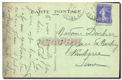 Cesson (S.-et-M.). La Futare, Droga do Melun — Photo-Édition, Plainte-Précy — Rewers