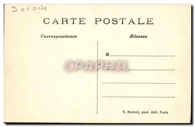 Chaville — Bois de Meudon — Étang des Écrevisses — E. M. — Verso