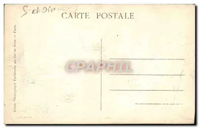 St-Chéron — Castelo de Baville — Edição Puis — Verso