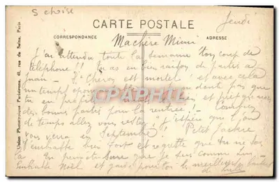 St-CHÉRON - Castelo do Marais — Édit Puis, n°2 — Verso