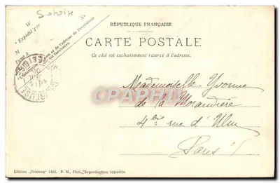 Ruínas do Castelo-Forte de Chevreuse — A Torre Redonda — Edição Trianon — Verso