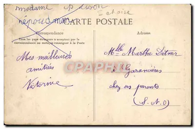 Montfort-l'Amaury — Las dos Torres — A. Huber, Montfort-l'Amaury — Reverso