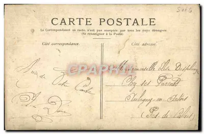 Panorama de Versailles — Château et jardins — éditeur La Fête — Verso