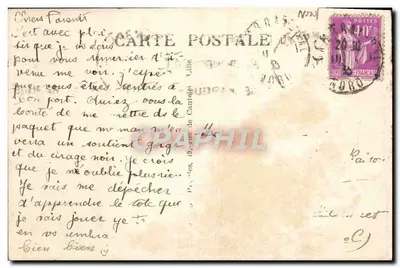 Pecquencourt — Ménagère Agricole de l'Abbaye, Pavillon du XVIIe siècle — B.uchart — Rewers