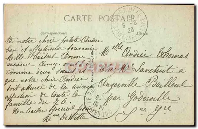 Tourcoing — De Kerk van het Heilig Hart — Uitgever E.C. — Achterkant