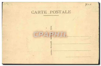 Roubaix - Panorama - Rue de la Gare — L.P. 68, edição Lucien Polet, Lille — Verso