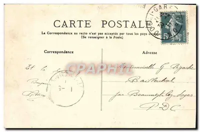 Instituição St-Jean — DOUAI - O Parque - E. C. — Verso
