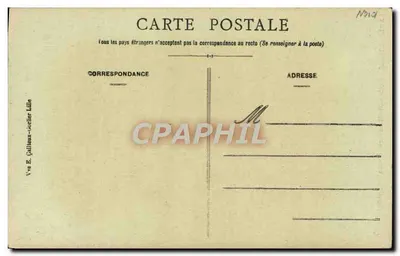 Lille - Katedra św. Maurycja (Centralny Portal) - E.C. — Rewers