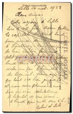 Lille — Pałac Uniwersytetu — E.C. n°121 — Rewers
