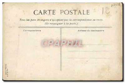 LILLE - Prefektura — wydawca L.V. & Cie, nr 6 — Rewers