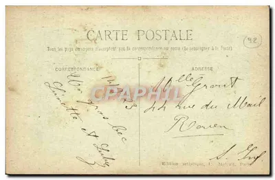 St-Cloud — Basen Trocadéro — E. M. n°3776 — Rewers
