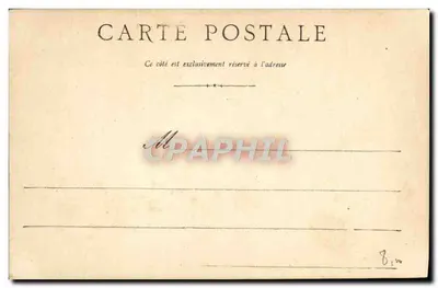 Toulon, The Naval Genius — marble statue on pedestal with relief — publisher not visible — Back