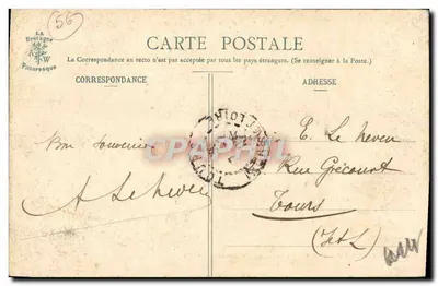 Ste-Anne-d'Auray — Pielgrzymi w modlitwie w Klasztorze — Zbiór A. Waron, St-Brieuc — Rewers
