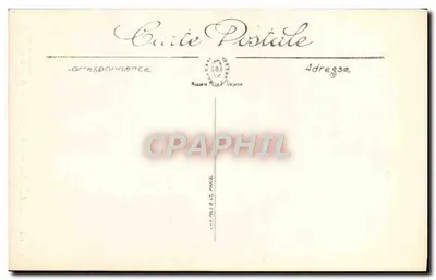 Guingamp — Casa do século XVI, rua Notre-Dame — Edição reservada Dieudonnée LL — Verso