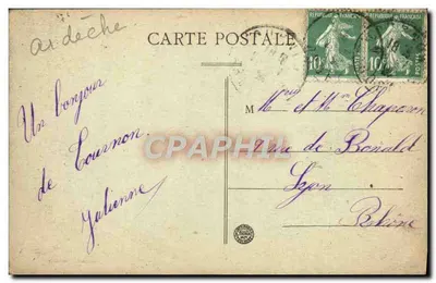 Tournon-sur-Rhône — Jezioro Goules — Wydawnictwo P. VaschalJe — Rewers