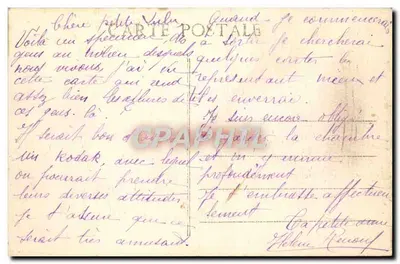 Сен-Рафаэль — Пляж и Сенегалцы — Издатель: Эдуард Булард, № 1637 — Оборотная сторона