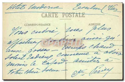 Toulon - Avenida dos Palmeiras — D.S. — n°21 — Verso