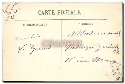 Cap Brun — Brzeg Morza — Widok na Mourillon — LL. — Rewers