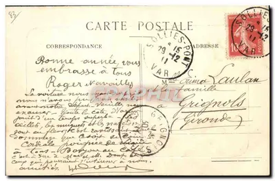 SOLLIÈS-PONT — Pont de la Serre — Editora Eiguier, tabacs — Verso