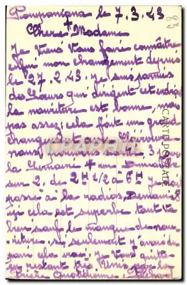 Établissement de cure héliomarine de Pomponiana — vue du bâtiment principal et du littoral à Hyères (Var) — éditeur inconnu — Verso