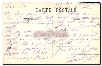 A Provença Pitoresca — Saint-Aygulf (Var) - A Praia dos Génols — Stove, editor — Verso
