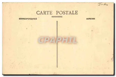 Argenton (Indre) - Het Stadhuis en het Monument — Coll. G. G. Châteauboux, n°10 — Achterkant