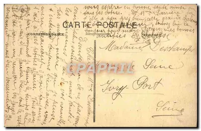 Vicq-sur-Nahon (Indre) - O Parque do Castelo da Moustière — Coll. G. Q. & Fils, Castelo da Moustière — Verso
