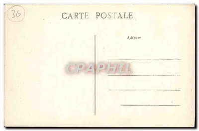 Gargilesse (Indre) — A Creuse acima do Ponte Noir — G. Sand — Verso