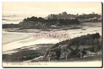 Saint-Briac — Vista para a Cidade — LL.