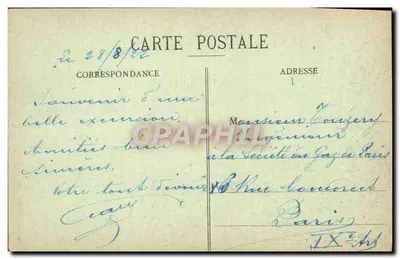 Saint-Briac - Wile na skałach - Wydawnictwo Guérin, St-Malo (1-st V.) — Rewers