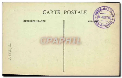 Saint-Servan — Wieża Solidor widziana z Fortu Cité — wydawca nieznany, nr 230 — Rewers