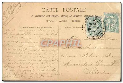 Rennes — Widok na Hotel de Ville — A.G. 1 — Rewers