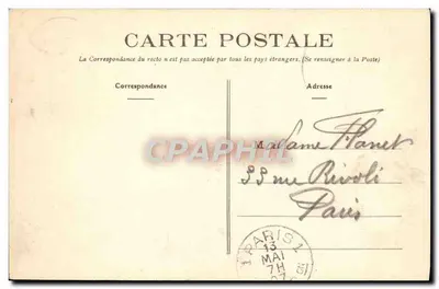 Rennes - Hotel de Ville i Plac Miejski — E. Mary-Roussellière, wyd., Rennes — Rewers