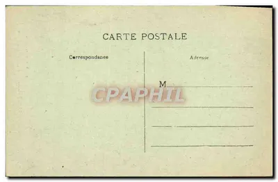 Neuvy-St-Sepulcre (Indre) — Wnętrze Kościoła — Zbiór G. G. Châteauroux — Rewers