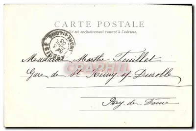 Zamek Valançay — Valançay — Paryż, wydawca Marcelle, nr 30295 — Rewers