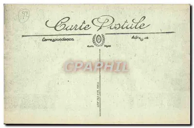 Saint-Cloud — Park — Schody na tarasie Orangerii — LL. — N° 42 — Rewers