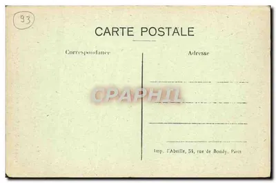 Saint-Denis — Maison de la Légion d'Honneur, Portail monumental — éditeur Portail monumental, n°25 — Rückseite