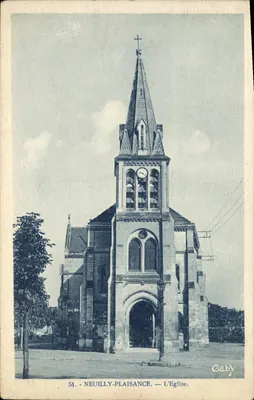 Neuilly-Plaisance — A Igreja — Gaby
