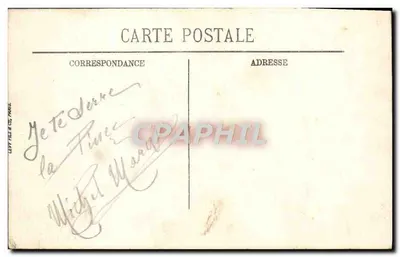 Saint-Étienne — Hotel de Ville — Selecta — Verso