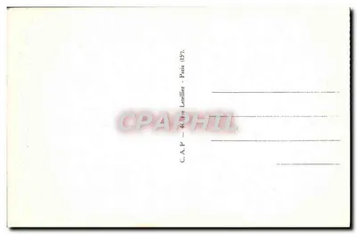 Auch. — Widok brzegów rzeki Gers i mostu Treille — C.A.P. Letellier (157), Paryż — Rewers