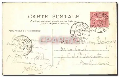 NÉRIS-LES-BAINS — Rue Boirot-Desjerviers — Allier — 150 — Rewers
