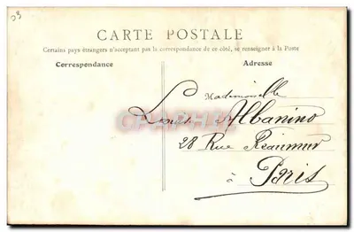 Montluçon — Avenue de la Gare — Collezione Grand Bazar - A. Petit, editore fotografico, Montluçon — Verso