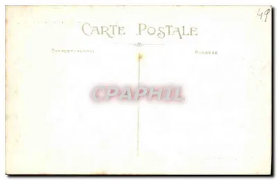 Angers - Invoeging van de Boulevard du Roi René - A. B. — Achterkant